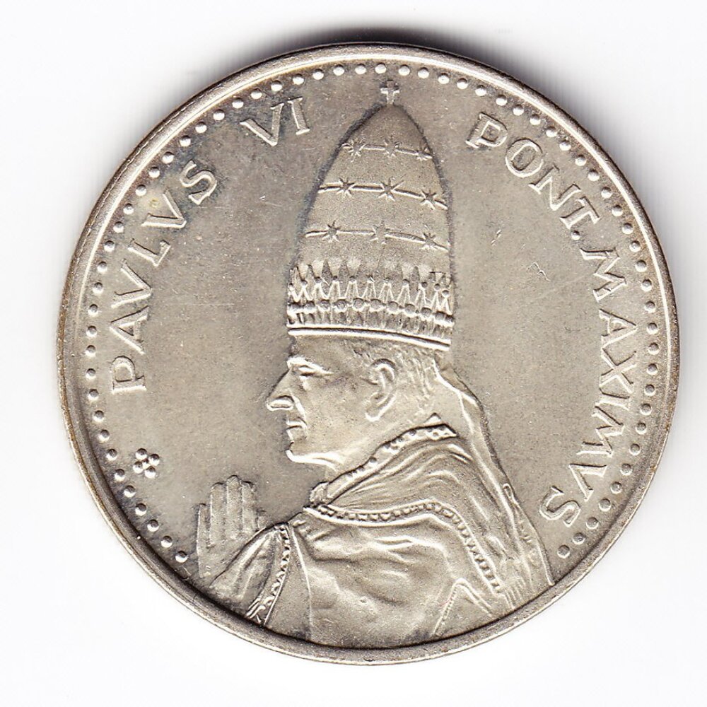 Vatican City Pope Paul VI Medal (b62-2)